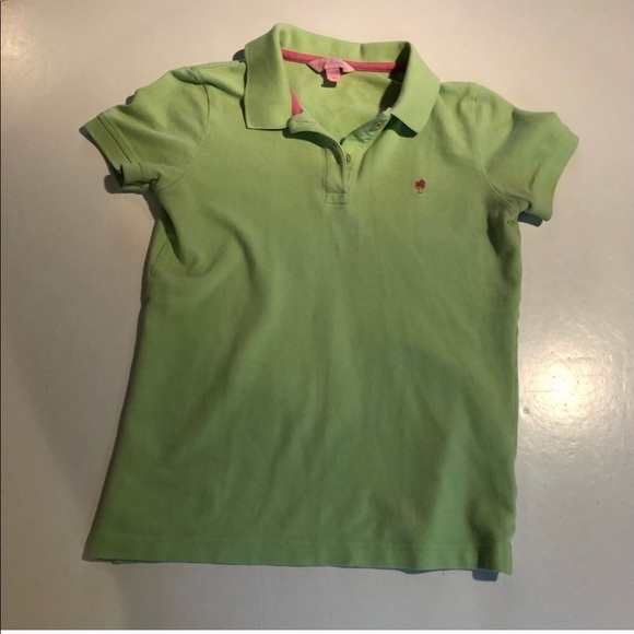 LILLY PULITZER BUNDLE Pink/Green GOLF SHIRTS XS - Picture 7 of 16